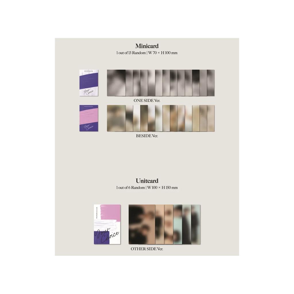 Seventeen - Mini Album Vol. 8: Your Choice [Random shipping among ONE SIDE/OTHER SIDE/BESIDE ver.]