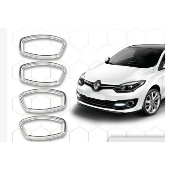 

Renault Megane 3 Krom İç Kapı Kolu 2010 ve Üzeri 4 Parça