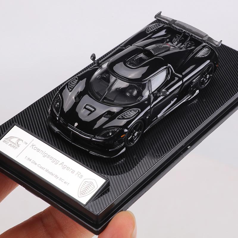 

SC ART 1:64 RS Die-cast Alloy Model Car чорний