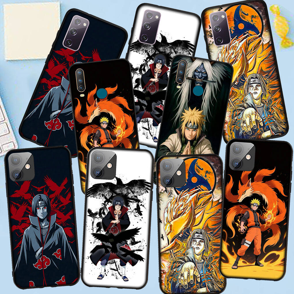 Phone Case for iPhone 17 15 16 Plus Xiaomi Poco X7 X6 F8 F7 C85 C75 C71 Redmi Note 14 12 11 13 Pro Max A4 14C 13C 15C Itachi Might Guy Narutos Anime