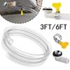 Portable AC Drain Hose Kit 3/6FT Hose Air Conditioner Split Drain Hose Kit