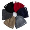 Unisex Sport Jacquard Wintermützen Mode Strickmützen für Männer und Frauen Beanie Mütze Outdoor Plüschfell gefüttert Warme Sportmützen