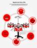 Kids' Jazz Drum Set - Beginner Percussion Instrument Toy