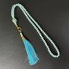 99 Perlen Glas Imitation Perle Quaste TASBIH Gebetsperlen - Nahöstliches Design