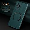 For Honor 300 300 Pro 300 Ultra 200 200 Pro 200 Lite Fine Hole PU Cow Grain Leather Outer Magnetic Ring Soft Edge Phone Case
