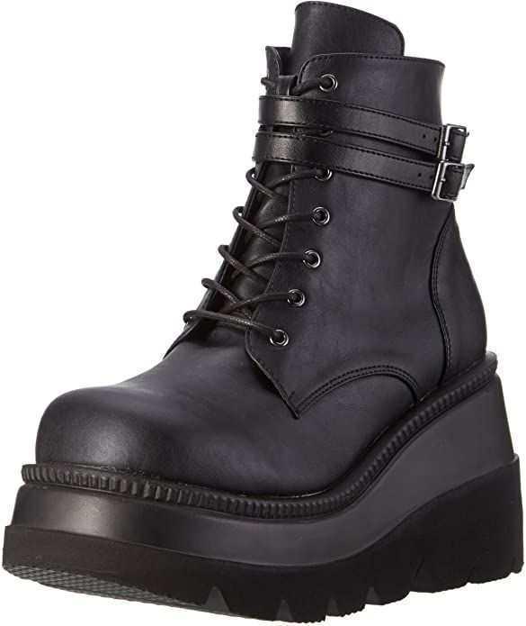 European & American 2024 Colorful Women's Wedge Heel Boots - Side Zipper, Large Sizes Available