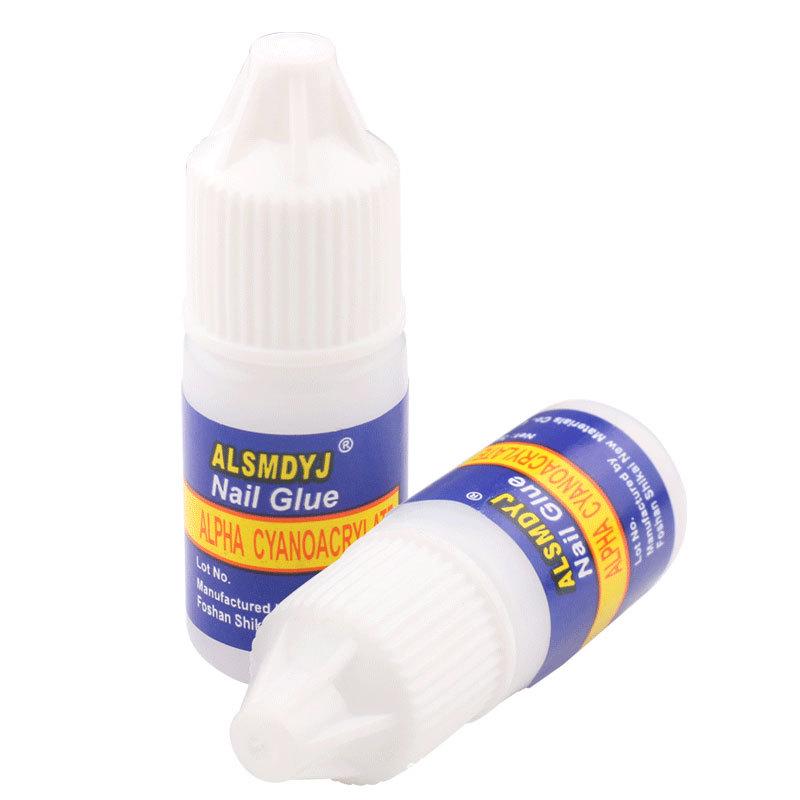 Quick-Dry Wearable Nail Glue - 3g, No Light Needed, Non-Whitening, for Nail Tips