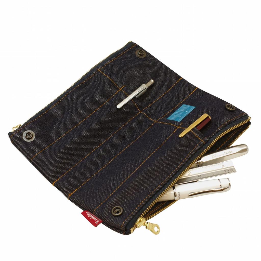 Luddite Bendy Denim Pencil Case (LDD-BNPN-100)