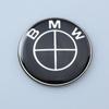 Black White Car 50th Anniversary Logo Wheel Rim Decoration Cover For BMW X1 X3 X5 1 3 5 7 Series Z4 G20 G30 G05 G01 G11 E46 E90