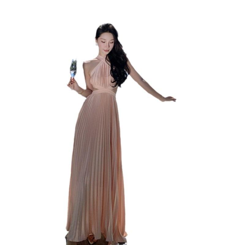 Geburtstag Leichtes Kleid Damen Strandurlaub Strandkleid Hochwertiges Kleid Kann für Partys getragen werden