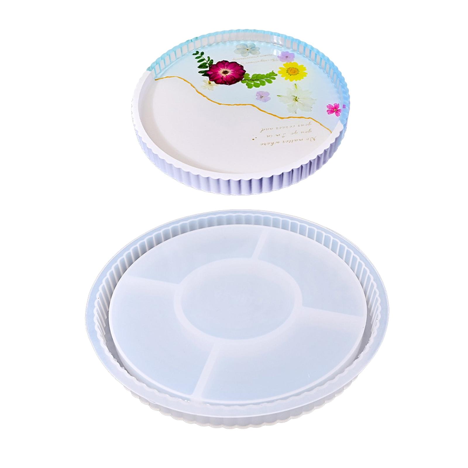 

Большая форма для заливки из прочного силикона в виде цветка для эпоксидной смолы, для изготовления ювелирных блюд, подносов, креативные материалы для рукоделия, проекты L