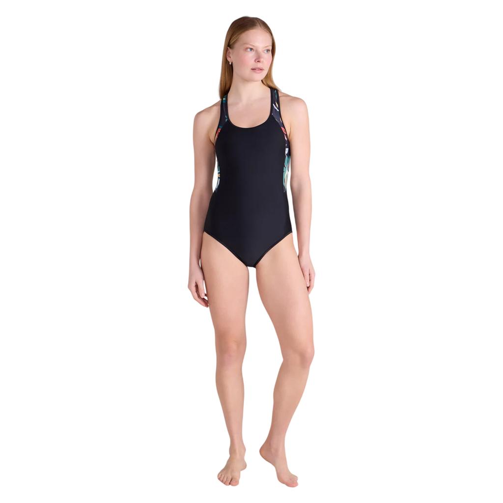 Mountain Warehouse Womens/Ladies Take The Plunge Floral Swimming One Piece Swimsuit
