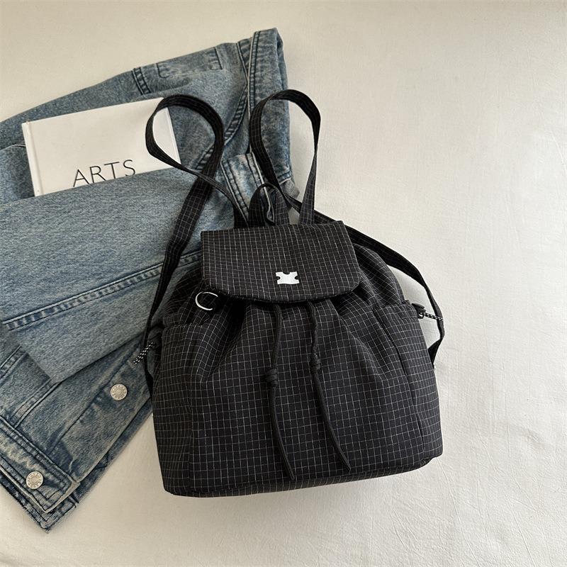 

Drawstring fashionable large-capacity backpack summer new versatile casual bag popular school bag