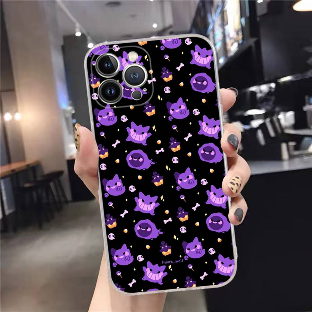 1pc Popular Cartoon Anime P-PokemonS Phone Case For IPhone 17 16 15 14 11 12 13 Mini Pro XS Max Plus Funda Shell
