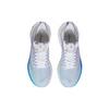 New LiNing Jueying Essential Cushioning Anti Slip And Wear Resistant Low Top Running Shoes Women's White Blue Purple ARRT008-11
