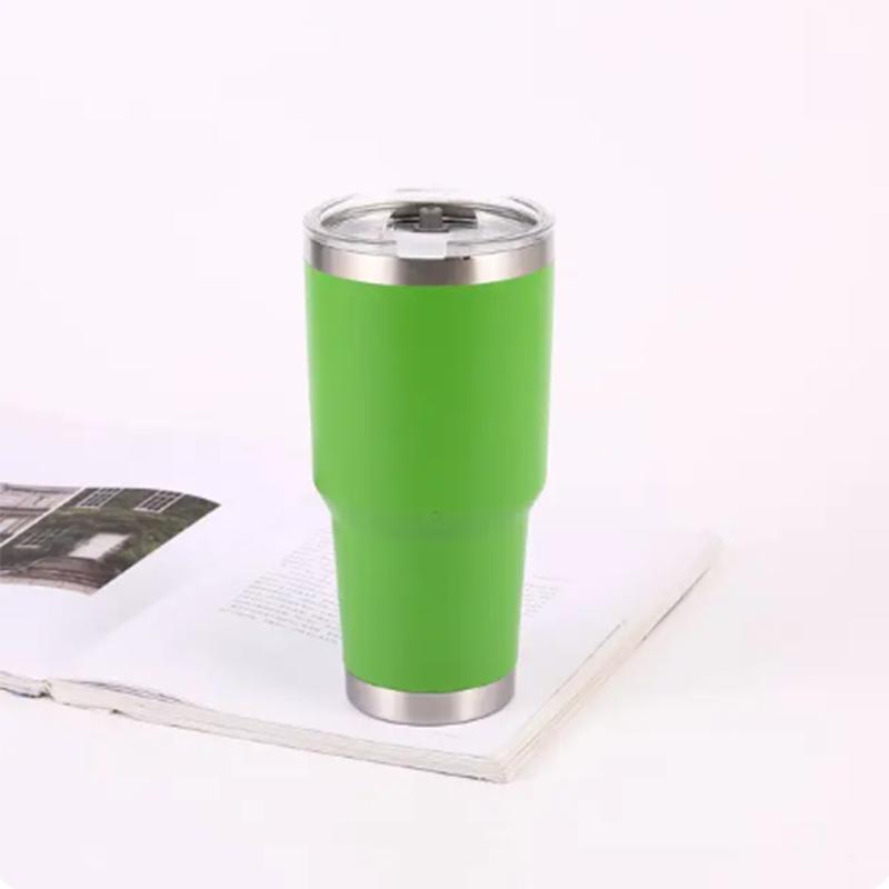 With Logo  30oz Wine Tumblers Cups with Seal Lids 304 Stainless Steel Large Capacity Tumbler Vacuum Insulated Travel Coffee Mugs