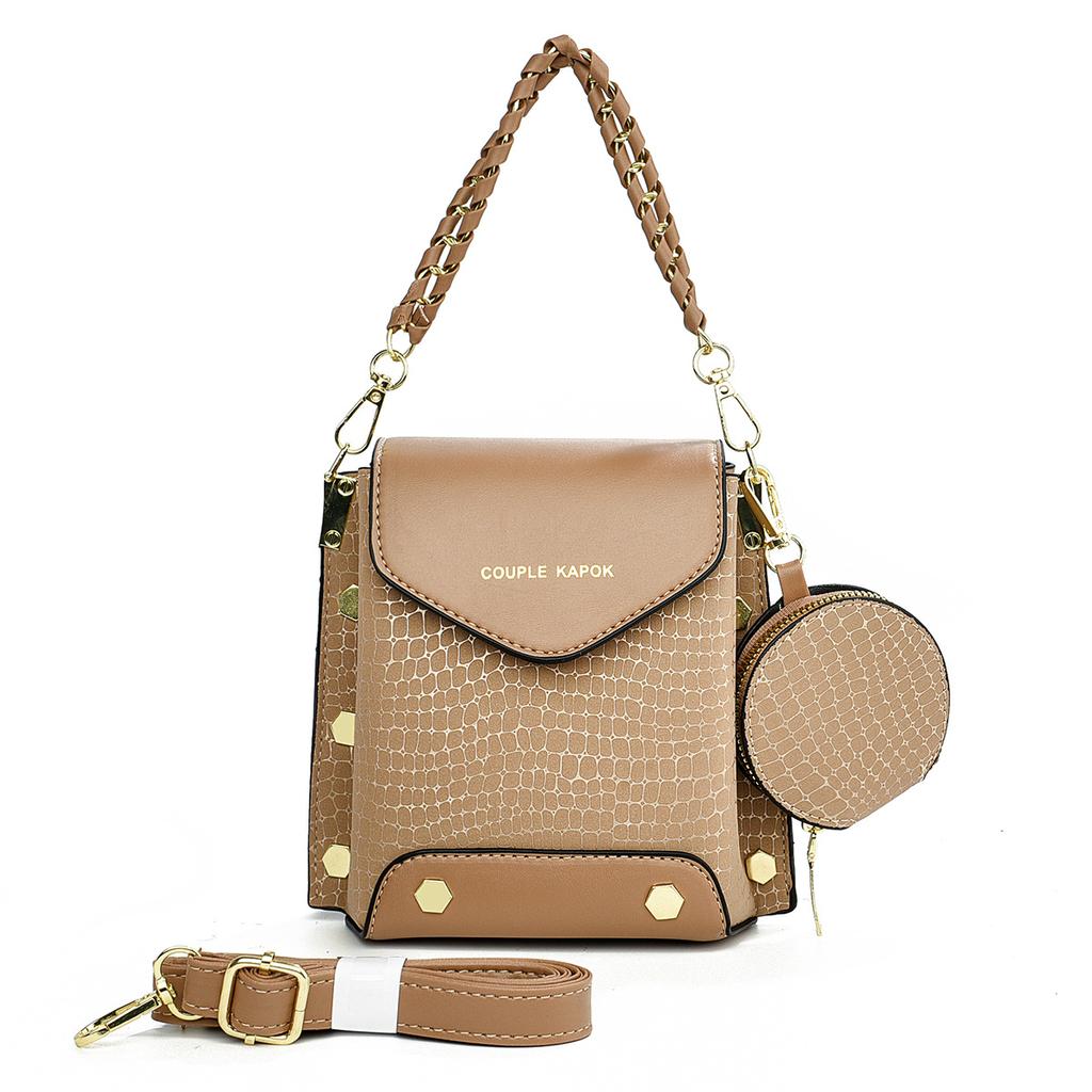 Exquisite small square bag New mini handbag Fashion versatile shoulder bag Casual messenger bag