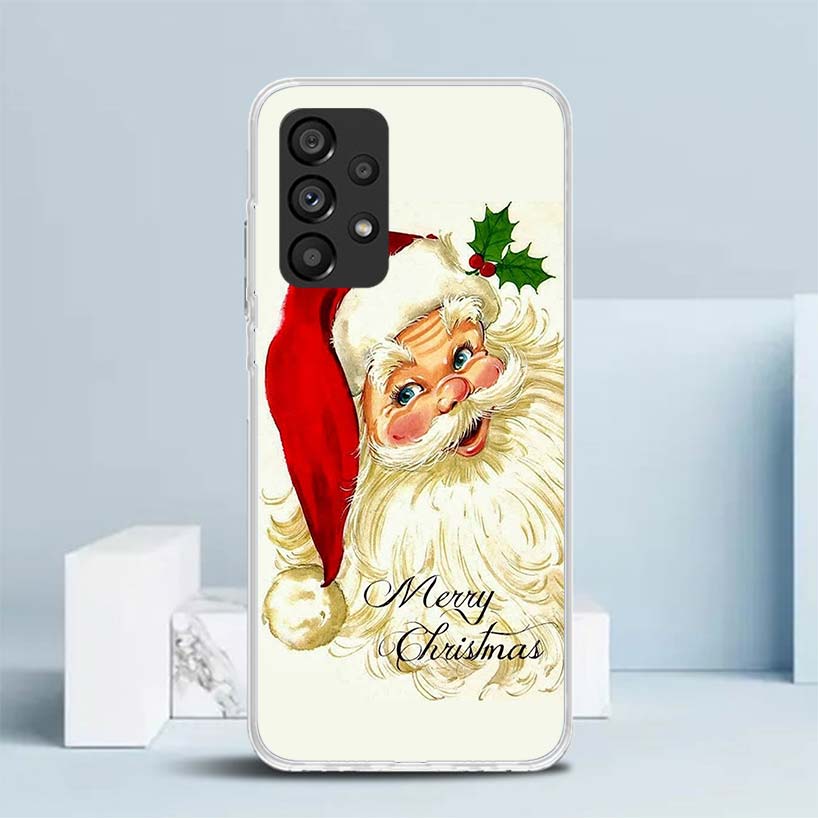 Weihnachts-Weihnachtsmann-Geschenk für Samsung Galaxy A17 A37 A57 A16 A26 A36 A56 A15 A14 A55 Handyhülle A13 A53 A25 A35 A24 A34 A23