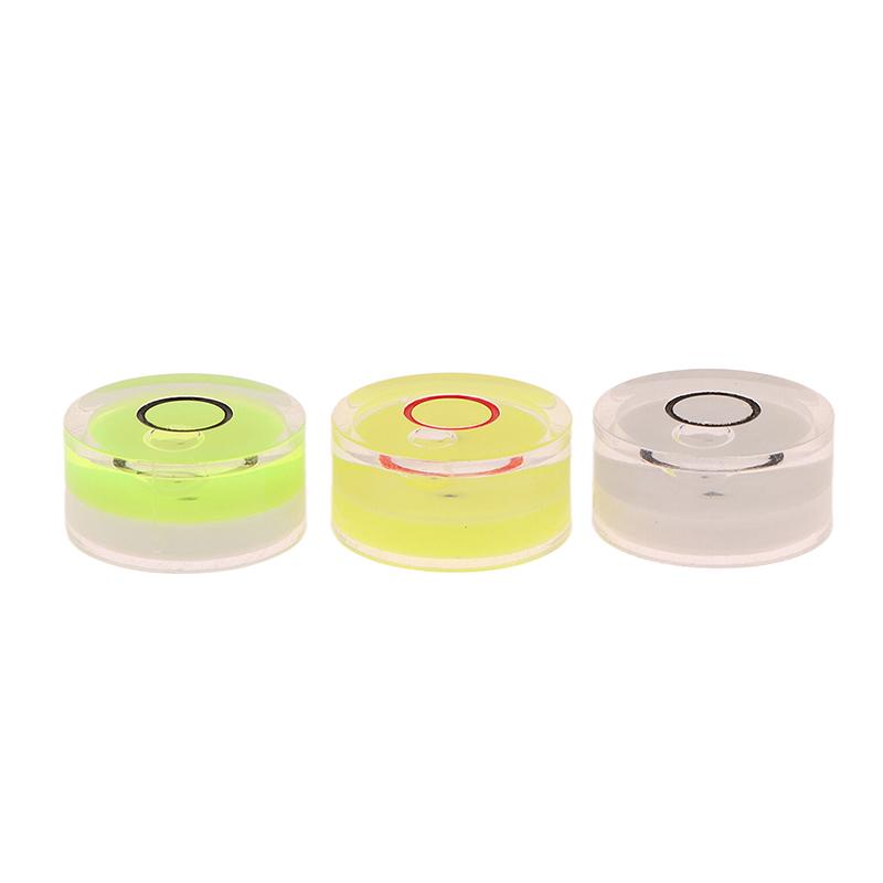 5Pcs Mini Round Accuracy Bubble Level Bullseye Instrument Horizontal Precision Bubble Level Measuring Tool