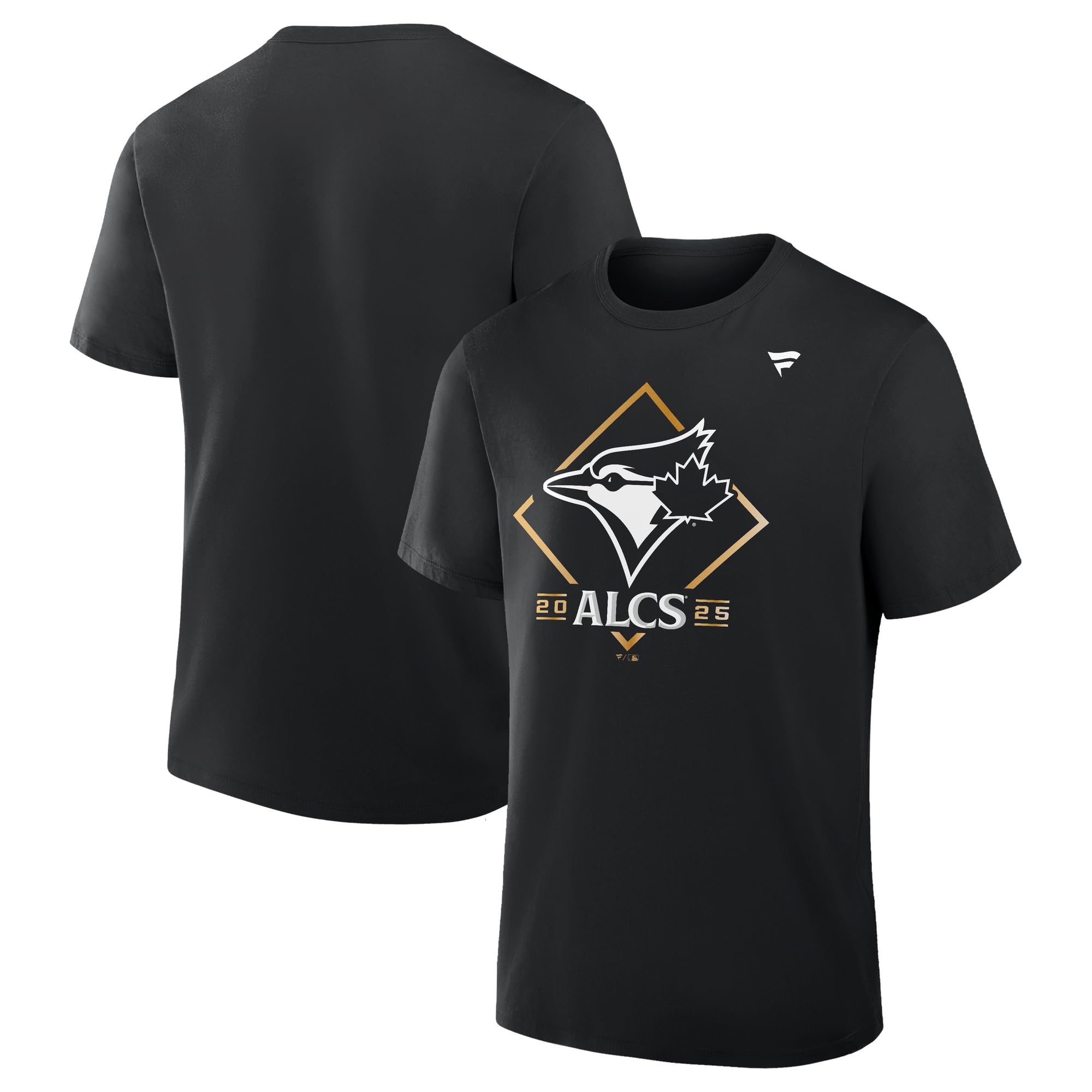 [Fanatics] Fanatics 2025 MLB Postseason AL DSC Toronto Blue Jays Locker Room T-Shirt ML25AS157 BLACK (BLK)