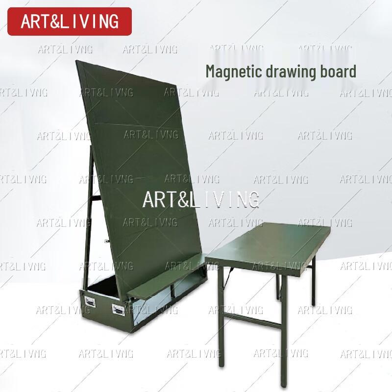 ART&LIVING Портативная полевая магнитная доска для демонстрации 1,24x1,8 м