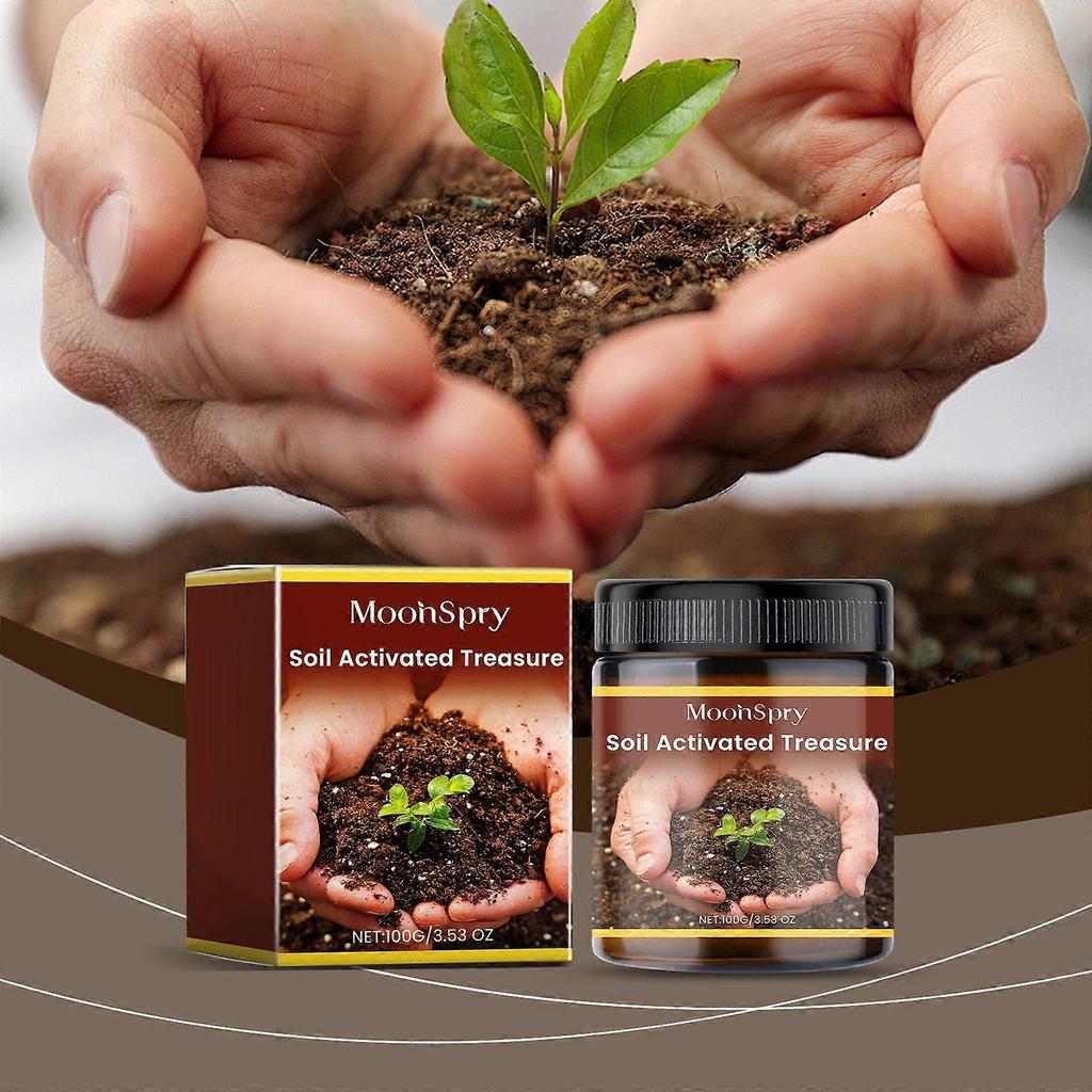 MoonSpry Soil Conditioner, Slow Release Fertilizer for Vegetables Fruits Green Plants