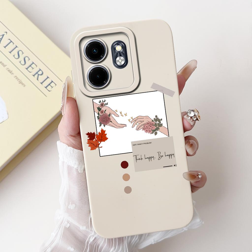 For Infinix Smart 9 Case Hot50i X6531 Luxury Art Painted Cover Soft Silicone Phone Cases For Infinix Hot 50i Smart9 X6532 Fundas