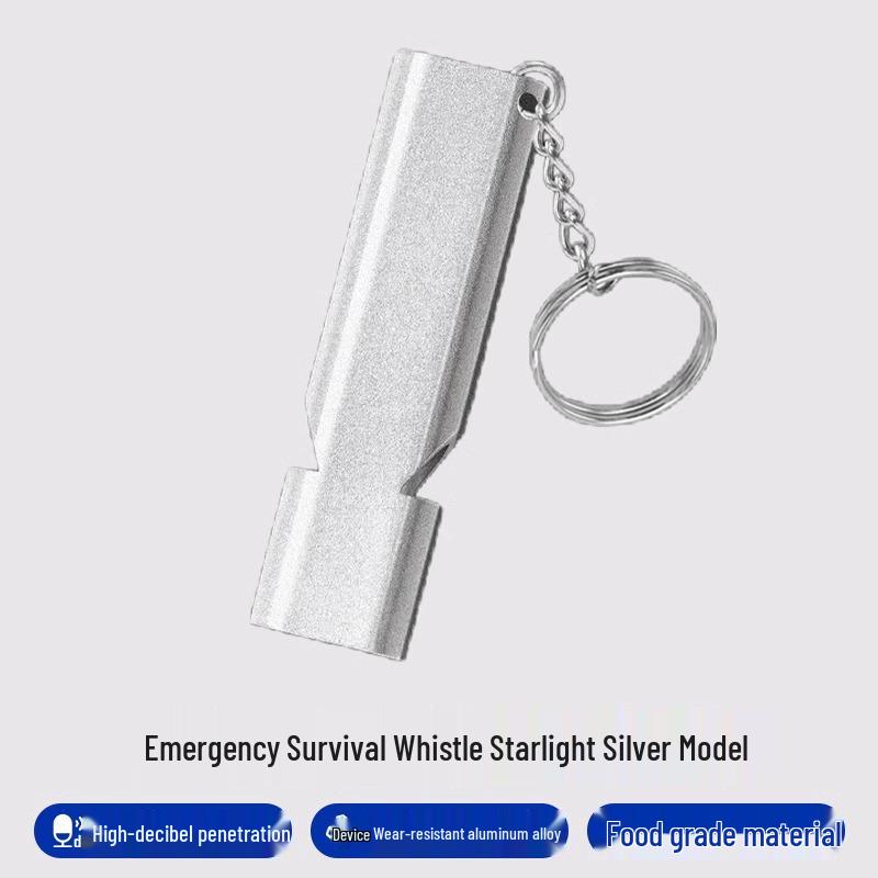 Lifesaving High-Frequency Survival Whistle: Super Loud Outdoor Emergency Tool for Sports, Bird Training, Earthquake Safety (Model 3952)