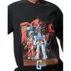 Uniqlo X Mobile Suit Gundam 45th Anniversary Collaboration SS25 Round Neck Graphic Letter Print Casual Short Sleeve T-Shirt Unisex T-Shirt 480143-09