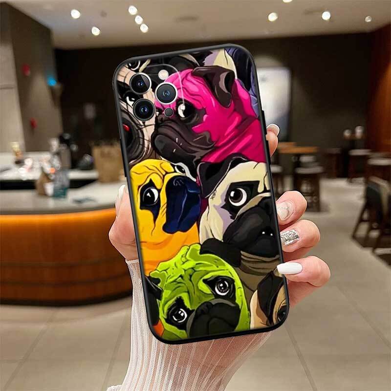 Cartoon Cute DOG Phone Case for Motorola Edge 60 60s 70 G86 G56 G54 E14 G04S G45 G54 G64 X30 X40 X50 S30 S50 Pro Power Tylus