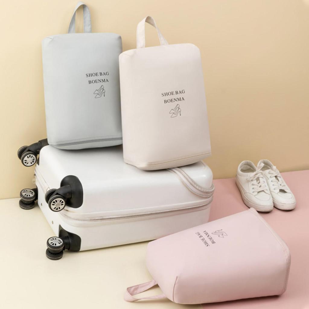 Travel Shoe Bags Waterproof Portable Shoe Pouches Organizer Dust-Proof Portable Small Sneaker Organizer for Travel Hiking