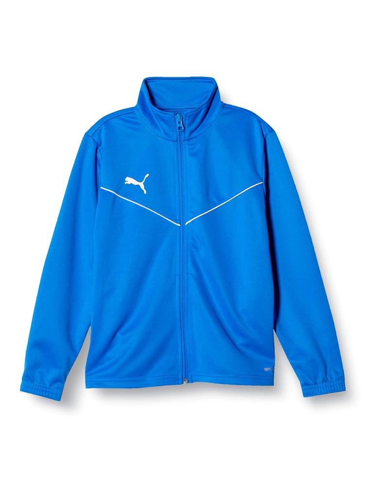 Puma TEAMRISE Sweat JR 2023 Electric Lemonade Size 130 Jacket, Boys, Fall/Winter Color Blue, (02),