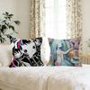 ANIME K-Kikuos Art Album   Maple Design Cushion Cover Happy Autumn Harvest decor Holiday Decorati Pillow Cover