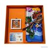 ITARORA Aurora Butterfly Silk Scarf & Brooch Gift Set