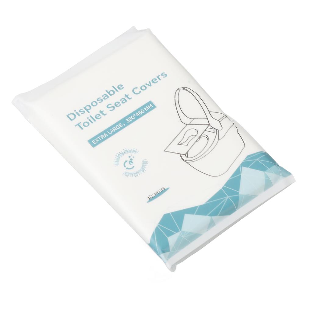 40Pcs Disposable Toilet Seat Cover Flushable Liners Protectors Essential Travel Accessories