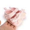 Infant Baby Bow Shoes Flat Non-slip First Walking Shoes Princess Shoes
