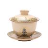 Ru Kiln Wave Cliff Sancai Gaiwan Tea Set