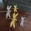 Dragonfly Simulation Dragonfly Metal Tea Pet Creative Dragonfly Cup Cover  Tea Table