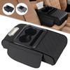 Car Armrest Pad Cover Auto Center Console Box With 2 Cup Holder Car Accessories