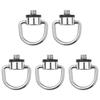 1/4inch Metal D-Ring Camera Tripod Monopod Screw Adapter for Quick Release Plate