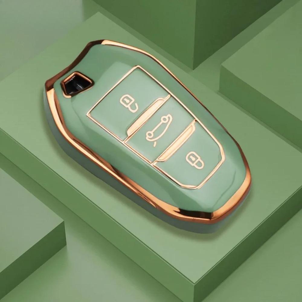 TPU Car Remote Key Case Cover Shell for Peugeot 2008 3008 4008 5008 308 408 508 Citroen C1 C2 C4 C6 C3-XR Picasso Grand DS3 DS5