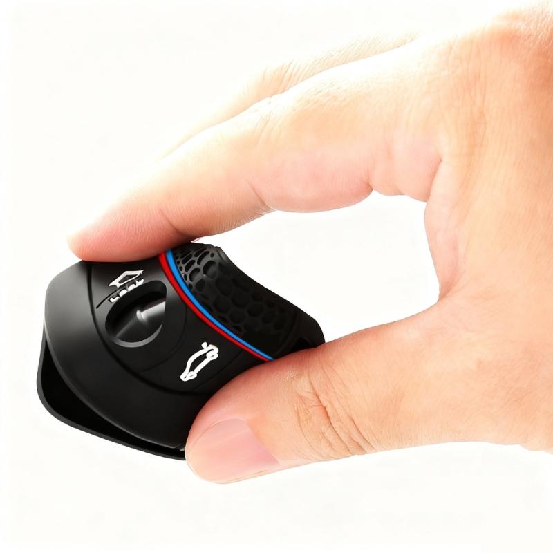 Antislip Car Key Case Full Wraparounds Protection Soft Silicone Cover For Select Models Car Vehicle Key Cover