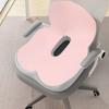 Seat Cushion and Lumbar Support Pillow One Piece Back Support   Chair Cushion with Removable Washable Cover