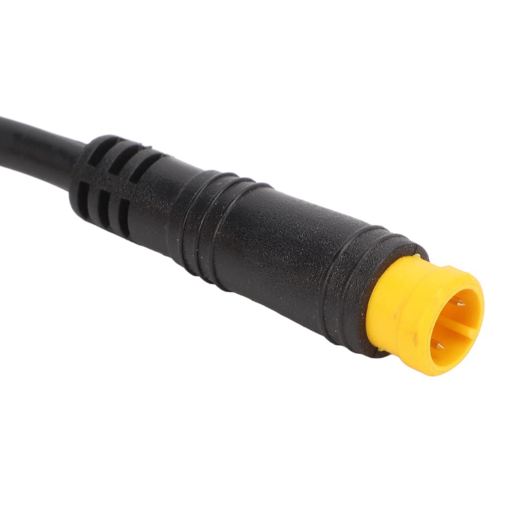 Electric Bicycle Extension Cable Electric Bike Brake 3Pin Extension Cable Modification Accessory for BafangMale to Male