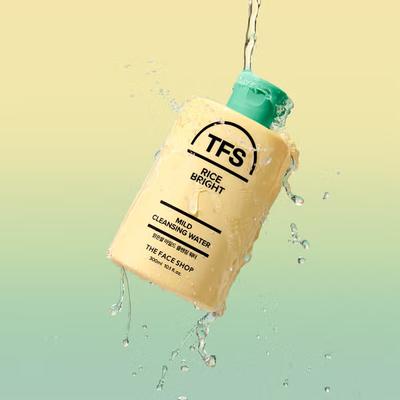 Rice Bright Mildes Reinigungswasser 300 ml/ Tiefenreinigung, Feuchtigkeitsspendend, Koreanische Kosmetik, K-Beauty