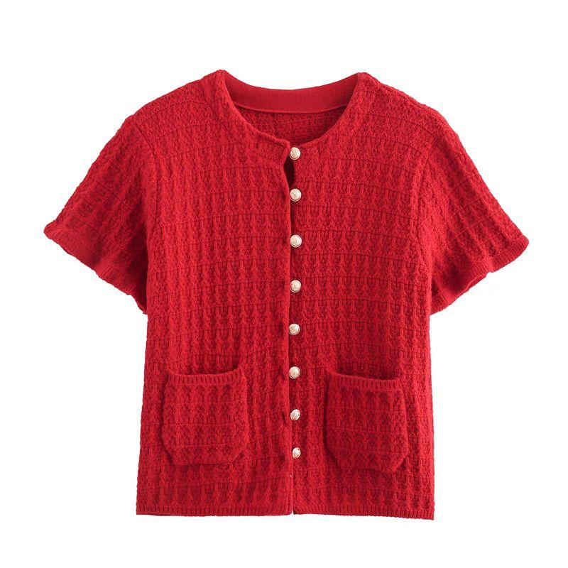 Araltay New Arrival Fashion Style Women's Clothing Fashion Horizontal Bra Laminated Decoration Outwear Patchwork Knitted Overskirt