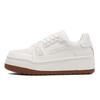Leather thick-soled non-slip spring new simple thick-soled casual comfortable heightening sports shoes
