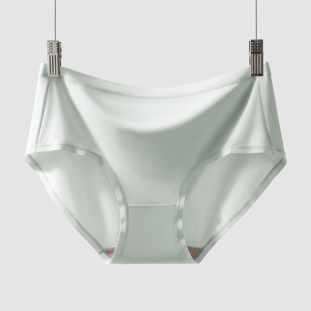 Ladies Summer A Class 0 Formaldehyde 0 Fluorescent Agent Ice Silk No Trace Naked Sense Quick Drying Briefs