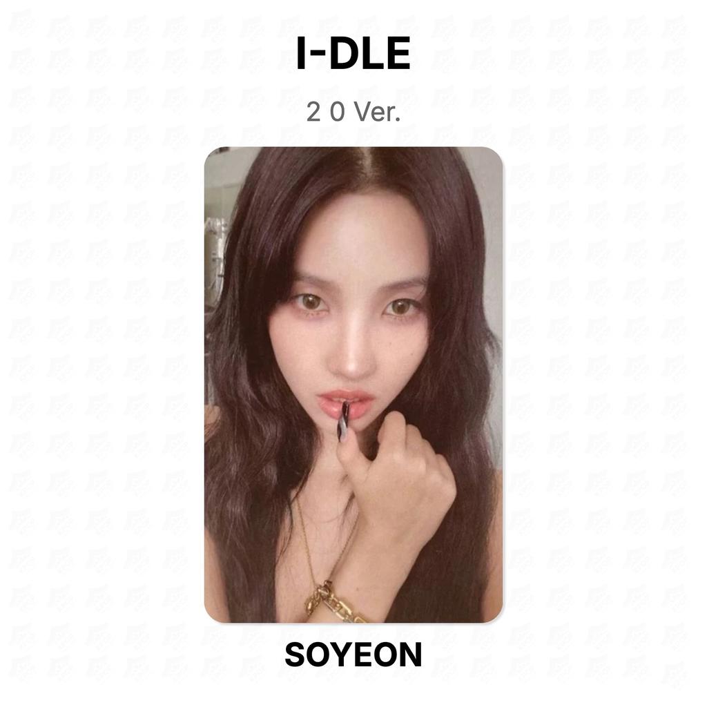 I-DLE 2 0 Ver. Official Photocard