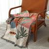 Versatile Ins-Style Line Illustration Blanket: Perfect for Camping, Casual Use, Naps, Throwing, Sofas, Picnics, and Bed Ends.